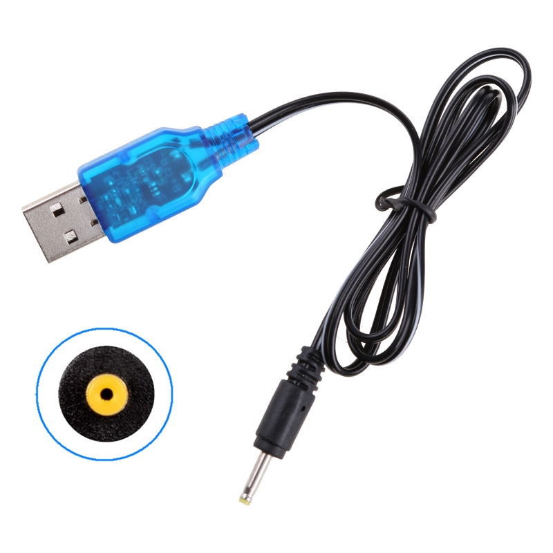 Rc Helicopter Charger - Chargeur USB batterie 3.7V, 2.5mm/3.5mm, pour