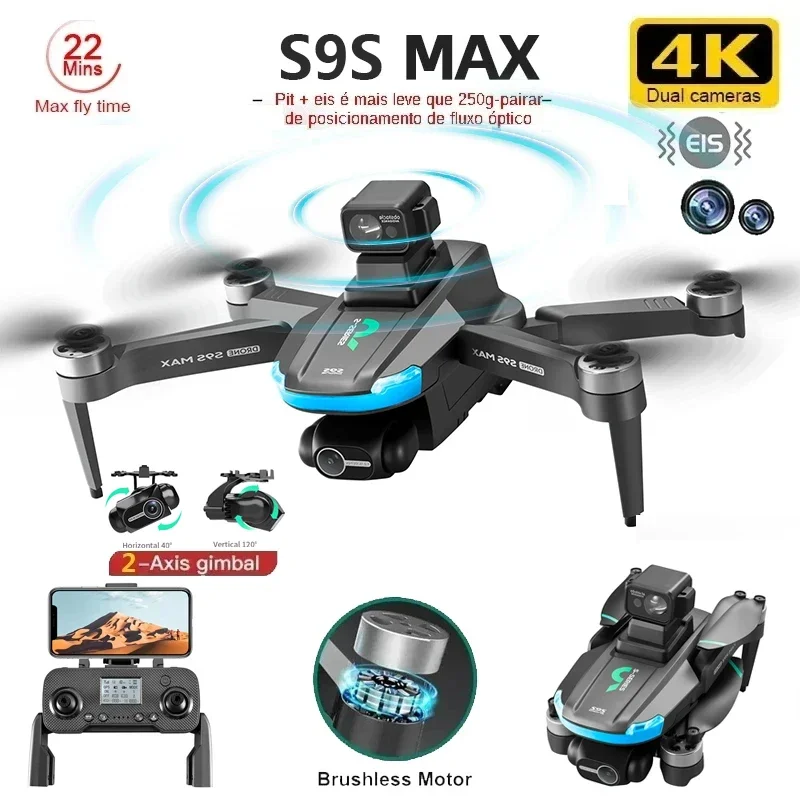 Rc Helicopter Mini - Nouveau S9S MAX MINI Drone 4K