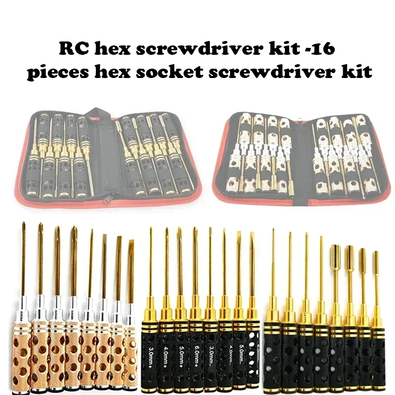 Rc Helicopter Tool Kit - Jeu de tournevis hexagonaux RC -