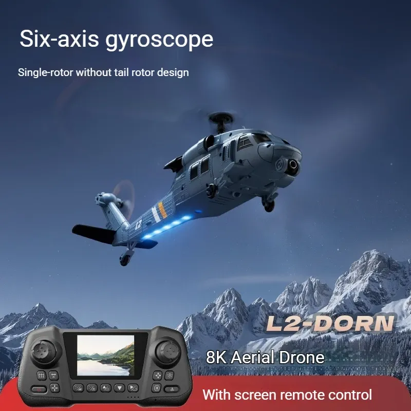 Hélicoptère RC Apache L2-DORN  - Rc Helicopter Single Rotor avis et prix