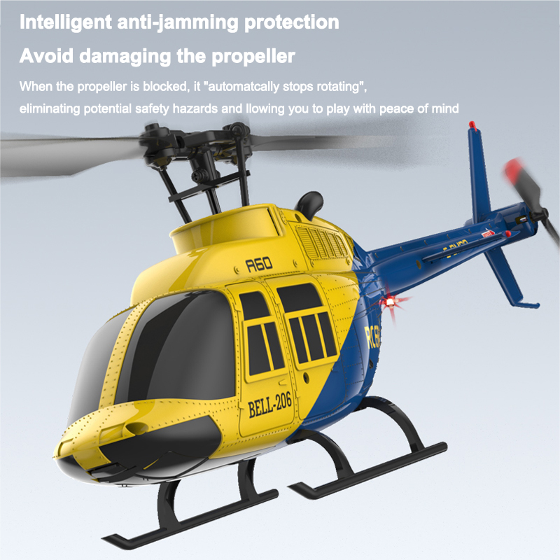 A60 RC hélicoptère 2.4G 6-Aixs - Rc Helicopter Large avis et prix