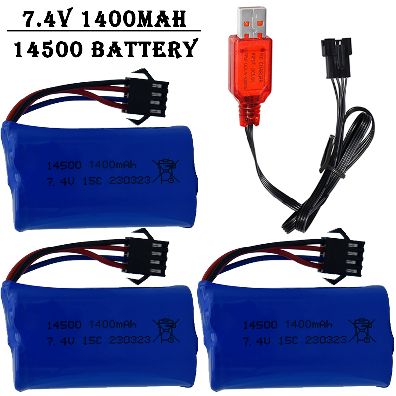 Batterie lithium-ion 7.4V 1400 - Rc Helicopter Charger avis et prix