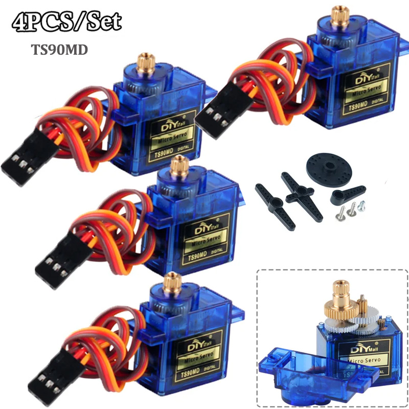 4 servomoteurs numériques TS90 - Rc Helicopter Motor avis et prix