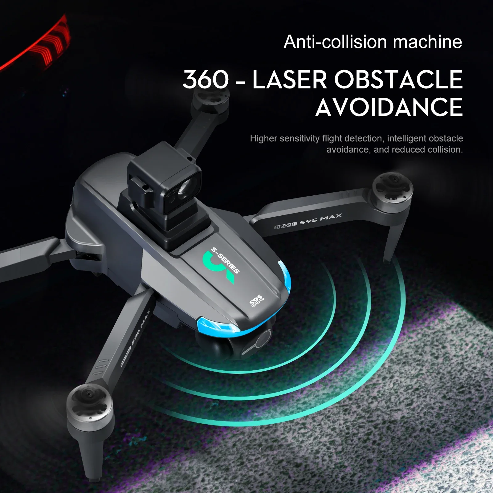 Nouveau S9S MAX MINI Drone 4K  - Rc Helicopter Mini avis et prix