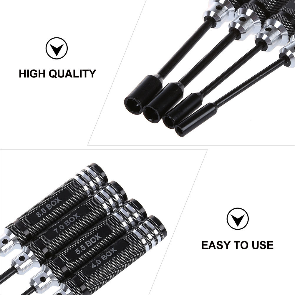 Kit de 4 tournevis à douille h - Rc Helicopter Tool Kit avis et prix