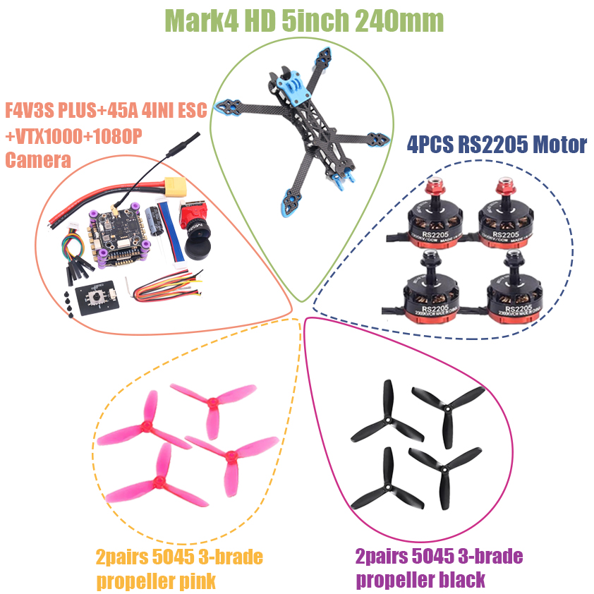 Contrôleur de vol Happy F4V3S  - Betaflight Fc F4 avis et prix