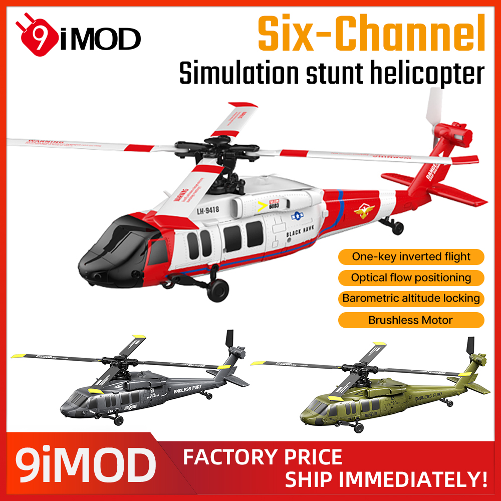 Hélicoptère RC 9IMOD à 6 canau - Rc Helicopter Large avis et prix