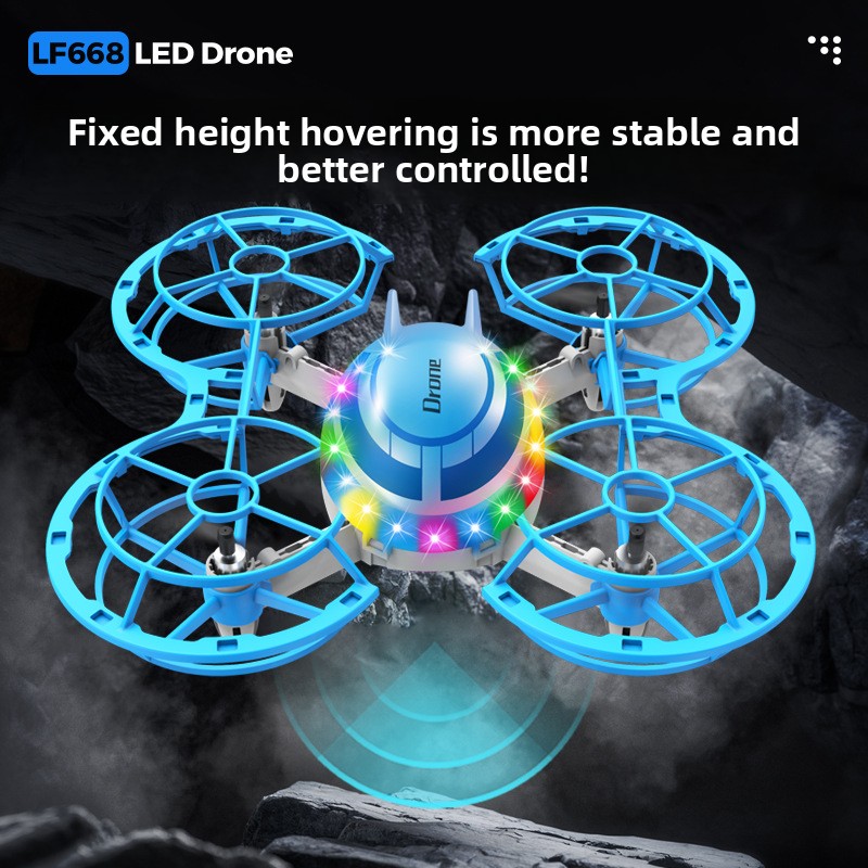 Mini drone RC avec lumières LE - Rc Helicopter Charger avis et prix