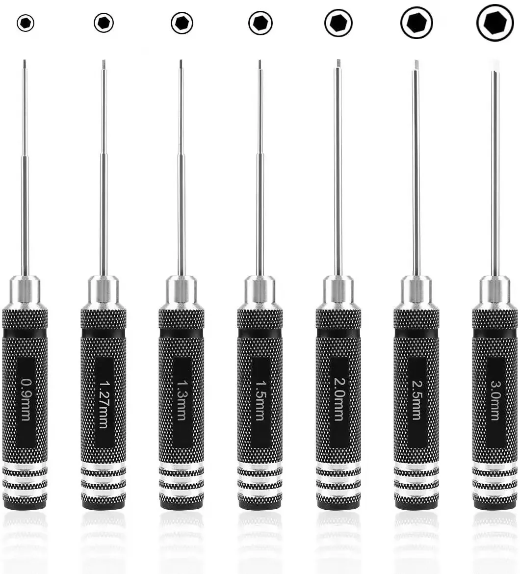 Kit de tournevis hexagonal en  - Rc Helicopter Tool Kit avis et prix